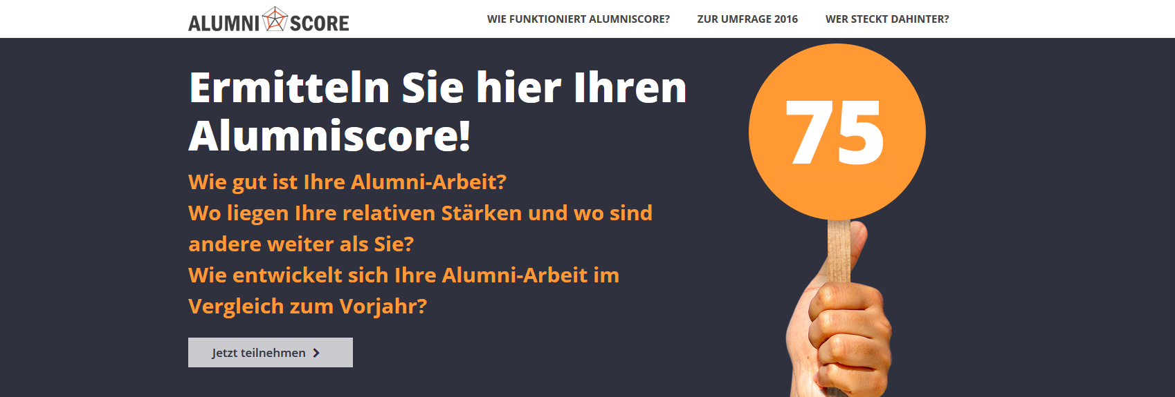 Alumniscore. Alumni-Arbeit messen und vergleichen